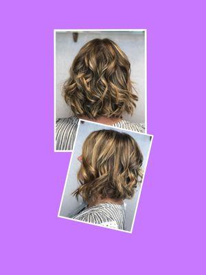 Balayage bob