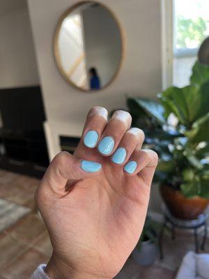 Gel manicure