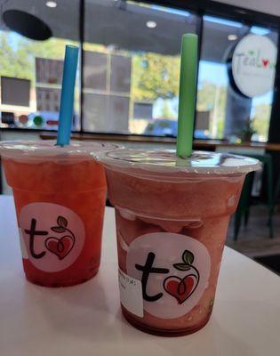 Boba tea & slushie