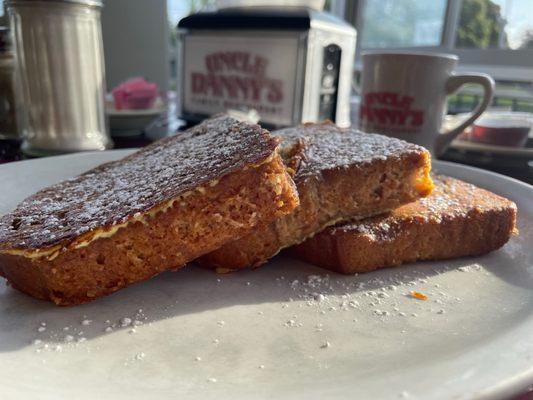 Banana bread French toast