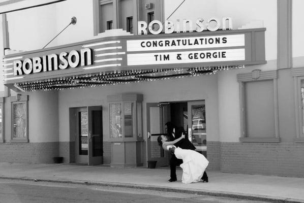 Many lovely weddings are had at the Robinson every year.