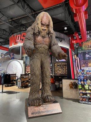 Sasquatch inside!