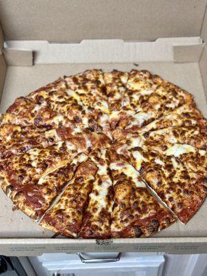 Large cheese pizza