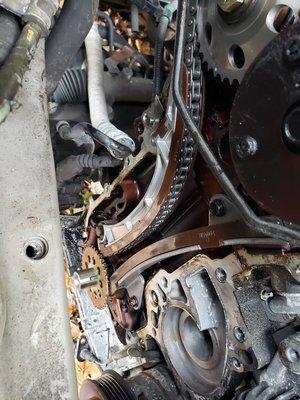 Timing chain replacement 04 Corolla.