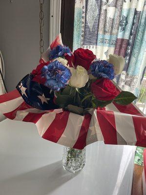 Memorial Day Bouquet from Sunfest