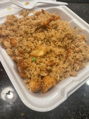 Shrimp and Chicken Fried Rice