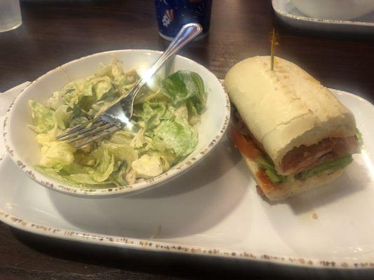 Italian Half Sandwich + Caesar Salad Pick A Pair