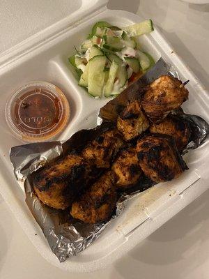 Chicken kabobs