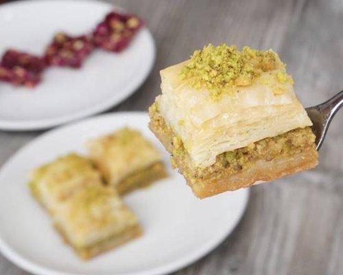 Homemade Pistachio Baklava