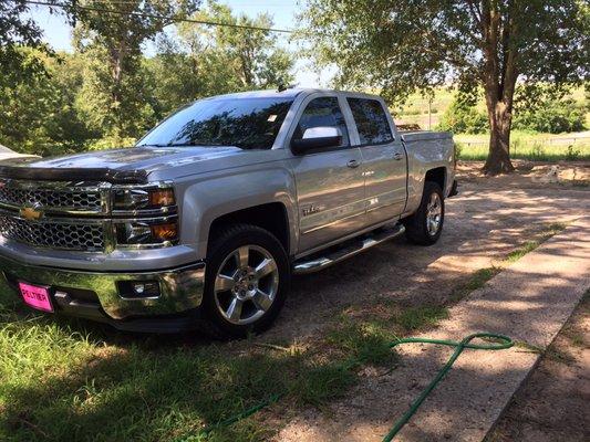 2014 Chevrolet Silverado 1500 LT and one happy hubby