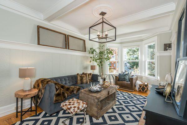 Just Sold! 236 Hartford Street - the perfect Edwardian condominium in the Castro / Dolores Heights!