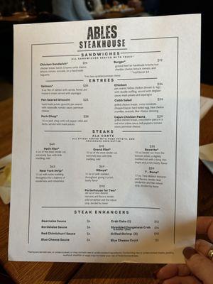 Page 2 Menu