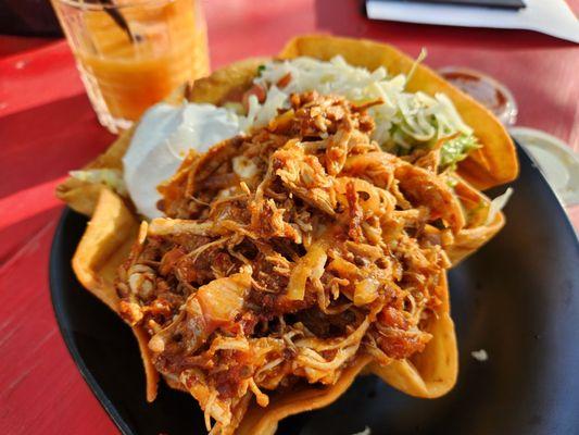 Chicken Tinga Taco Bowl