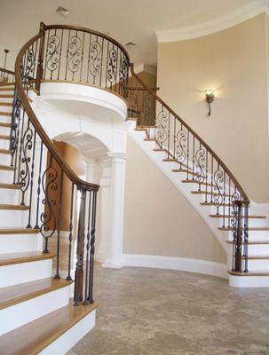 luxury staircase installation