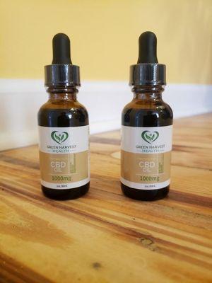 Professional Level CBD Oil .1% THC, $140 for 1 month supply.