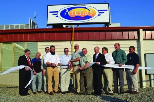 Ribbon cutting ceremony - Arena's at the Airport, located at Sussex County Airport (GED), Georgetown DE 19947