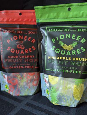 Special: Sour Cherry 10-pk 100mg & Pineapple Crush 10-pk 100mg for $17.50 each.