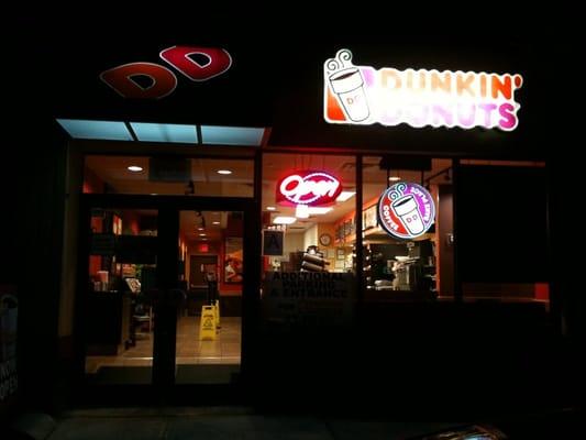 Dunkin before dawn