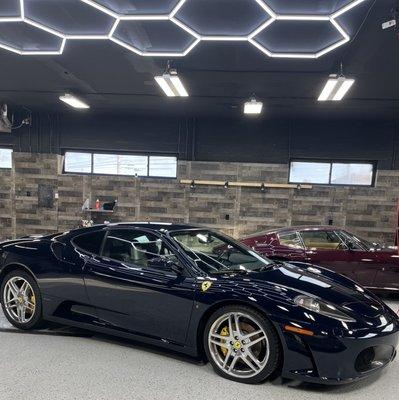 Full detail, paint correction package and full PPF. Amazing end result on this Ferrari.