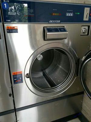 Includes some very large washers, handling up to 80lbs of clothes at a time.