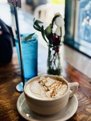 Crème brûlée latte