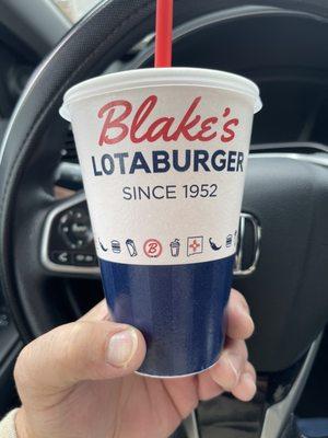 Blakes strawberry milkshake!  Get one!