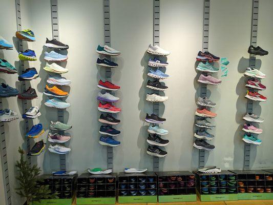 Huge selection of running shoes