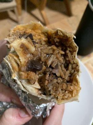 Al pastor burrito