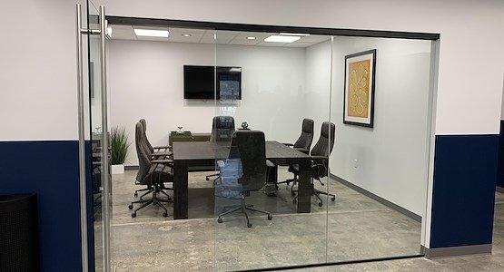 Conference Room - Rent by hours or day. Virtual Meeting Capabilities. 
 Seats 12.