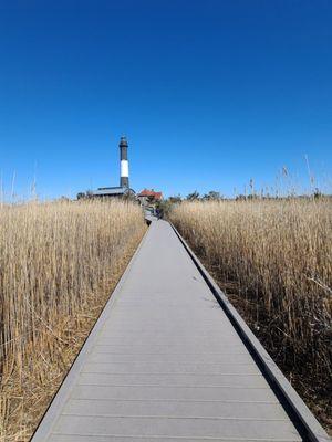 This way to the lighthouse