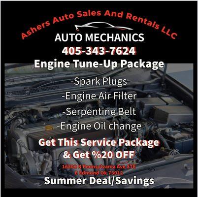 Engine Tune-Up Package %20 OFF