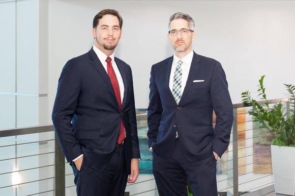 Ernest Calderon and Joshua Barton - Serious Attorneys for the Seriously Injured