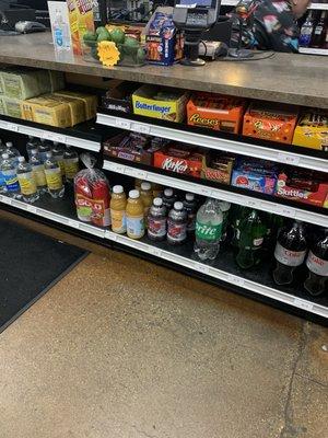 snacks and soda