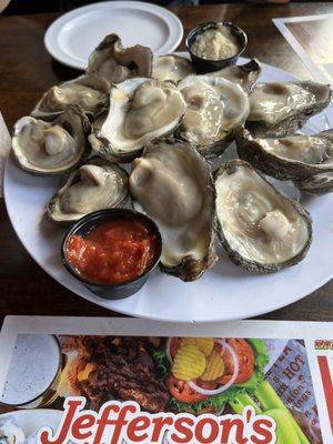 Dozen Raw Oysters