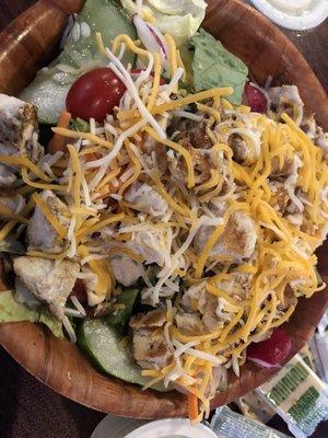 Grilled chicken salad