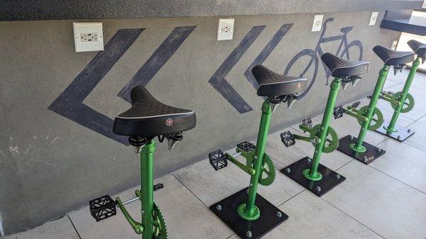 Cute bicycle seats