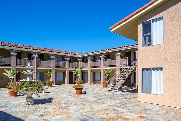 Sunny Courtyard