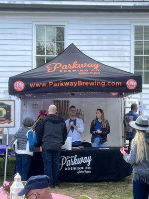 Beer tent at the 2022 Waterford Fair