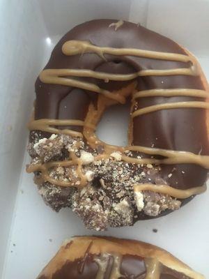 Limited edition Twix donut