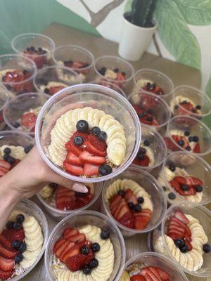 Catering acai bowls