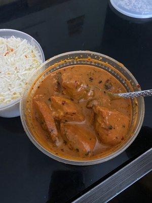 Butter Chicken - Medium spicy, soooo good!