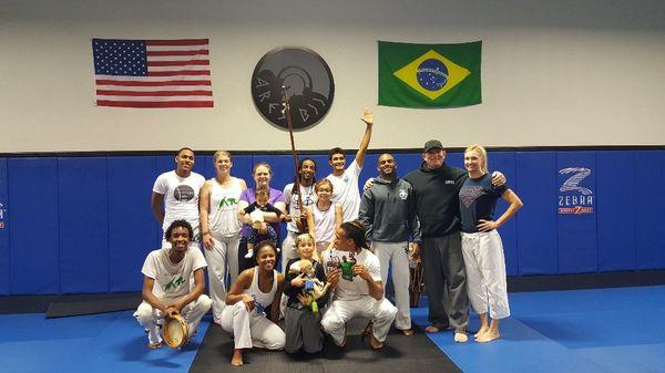 Arena is home to Ginga Mundo Livermore! Capoeira at it's best!