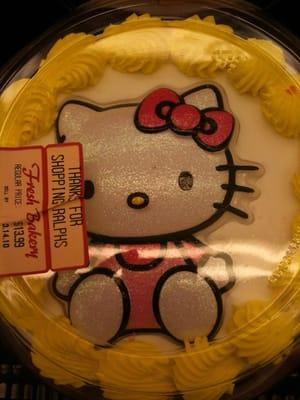 hello kitty cake