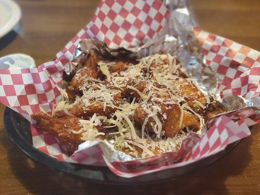 Garlic parmesan chicken wings