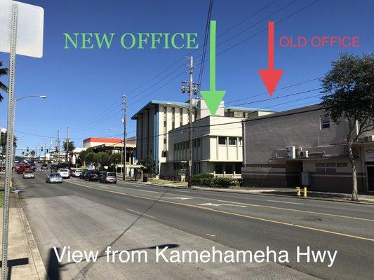 From oldest to the newest in Kaneohe!