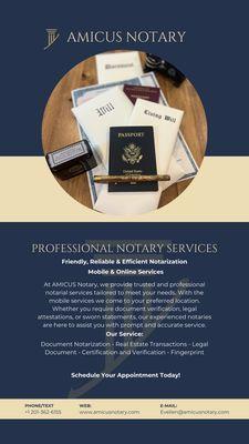 Amicus Notary Services