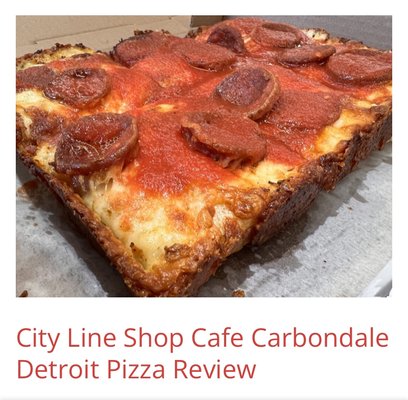 Detroit Style Pizza