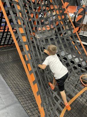 Climbing net