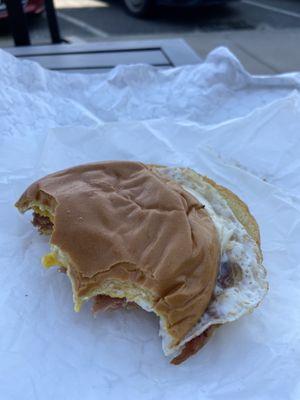 Pork roll egg and cheese.