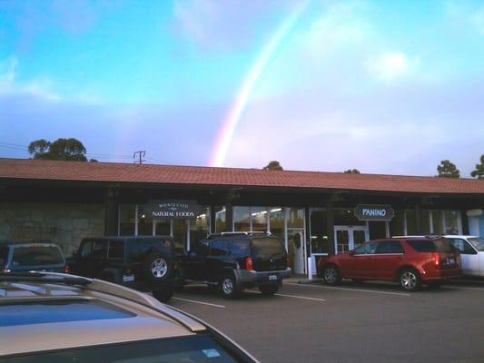 Look who is at the end of the rainbow.